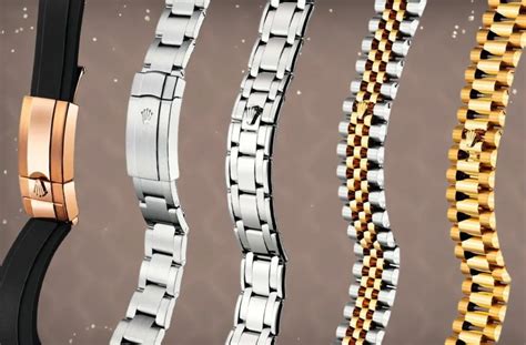 rolex strap types